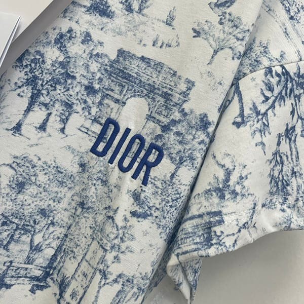 プレゼント最適ディオール スーパーコピー パリモチーフ Tシャツ dey19397